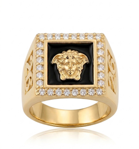 Anillo Sello Medusa