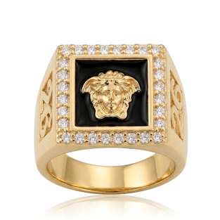 Anillo Sello Medusa