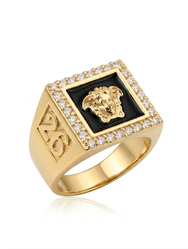 Anillo Sello Medusa