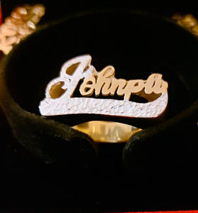 Anillo Personalizado (Johnpa)