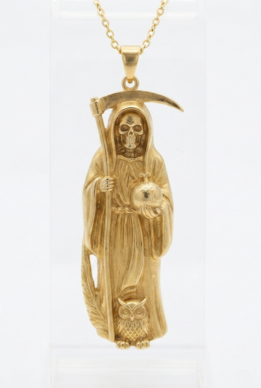 Colgante de la Santa Muerte