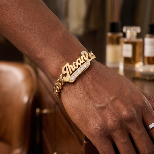 Pulsera Cubanas Personalizadas de Nombre