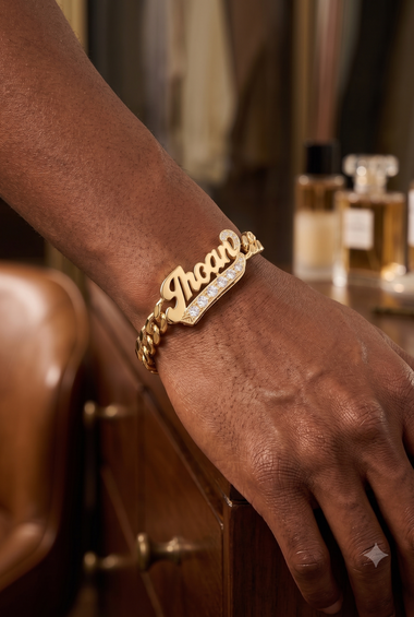 Pulsera Cubanas Personalizadas de Nombre